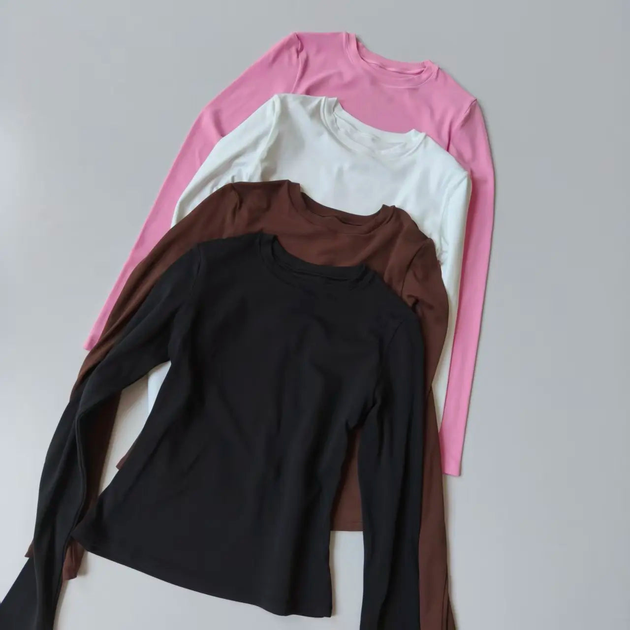 Nahtlose Sport-Langarmshirts Damen Lässiges Outdoor Top Gym Fitness Bekleidung T-Shirt Yoga Shirt Push Up Workout Kleidung Damen