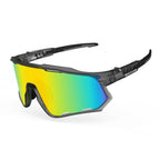BUCKLOS Polarisierte Fahrradbrille UV400 Rennrad-Mountainbike-Brille TR-90 Rahmen Winddichte Outdoor-Sportbrille Fahrradteile