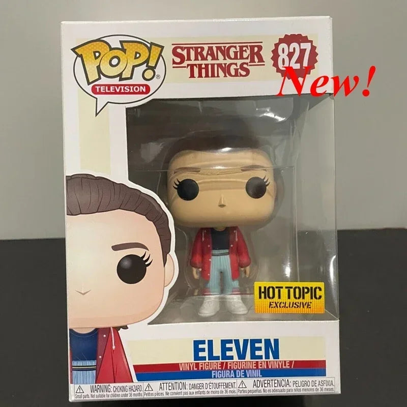 NEU!!! FUNKO POP Stranger Series #1462 Eddie #1250 Dustin Steve Robin Eleven Vinyl-Actionfiguren-Sammlermodelle für Geschenke