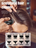 hiena Haarschneidemaschinen-Set für Herren Elektrorasierer Haartrimmer Professionelle Schneidemaschine Haartrimmer mit LCD-Digitalanzeige