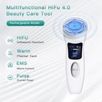 MINI HIFU 4. Generation Lifting-Gerät EMS Warmes Ultraschall-Gesichts-Augenmassage-Instrument Hautfestigende Heimgebrauchs-Spa-Schönheitsgeräte