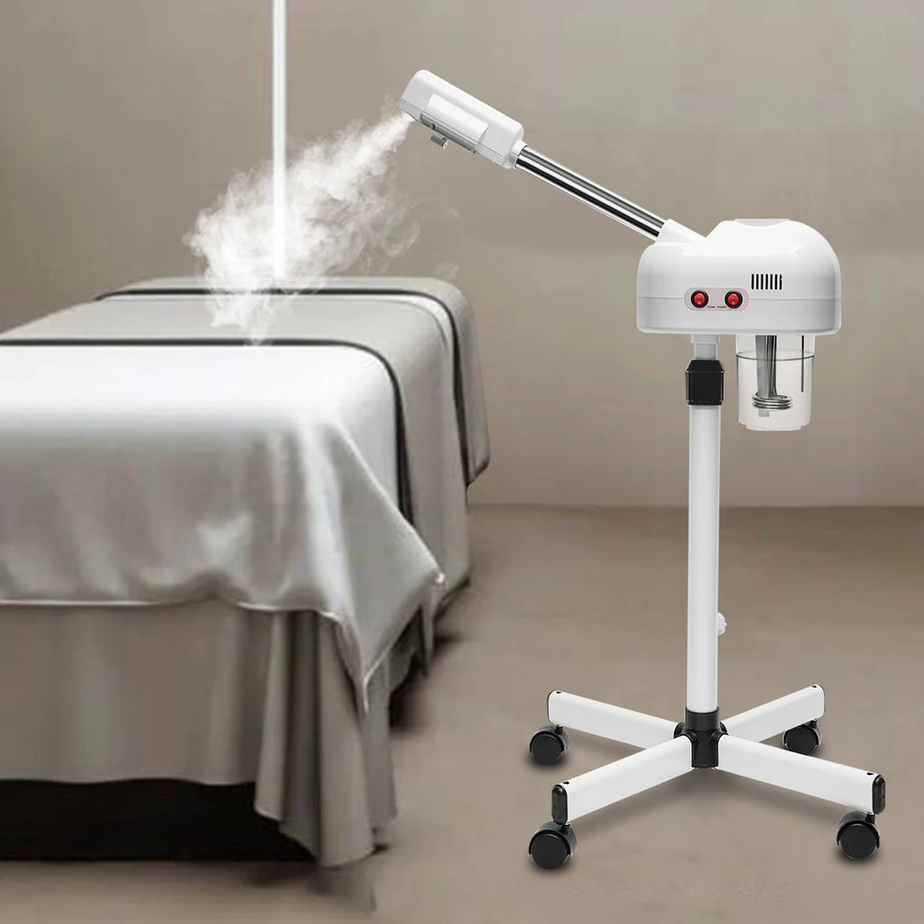 750ML Professioneller Gesichtsbedampfer, 800W Einstellbares Hautpflegegerät, Dampfgerät für Salon, Schönheit und Spa