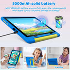 Kinder-Tablet Android 15 Tablet für Kinder 10 Zoll 20GB+64GB 8-Kern mit Hülle 1TB TF erweiterbar für Kleinkinder Kinder Kindersicherung