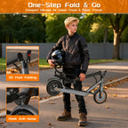AOVOPRO Mini80C Elektroroller für Kinder 350W 8,5 Zoll Kinder-Elektroroller 31KM/H Supergeschwindigkeit 5-19KM APP Smart E-Scooter