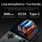 NEUE TRIMUI BRICK Hammer Handheld-Spielkonsole 3,2'' IPS-Bildschirm Linux-System Metallgehäuse Tasten-LED-Beleuchtung Kostenlose Tastenkappen-Geschenke