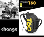 Sporttasche Wasserdichte Fitnesstasche Sport Herren Damen Tasche Outdoor Fitness Tragbare Taschen Ultraleicht Yoga Sport Großer Reise-Rucksack
