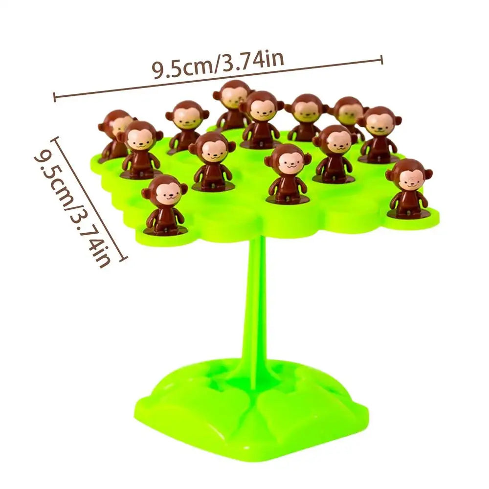 1 Stück Balancing Tree Spielzeug Digital Affenwaage Pädagogisches Zahlenbrettspiel Kinder Lernspielzeug Montessori Mathe Spielzeug