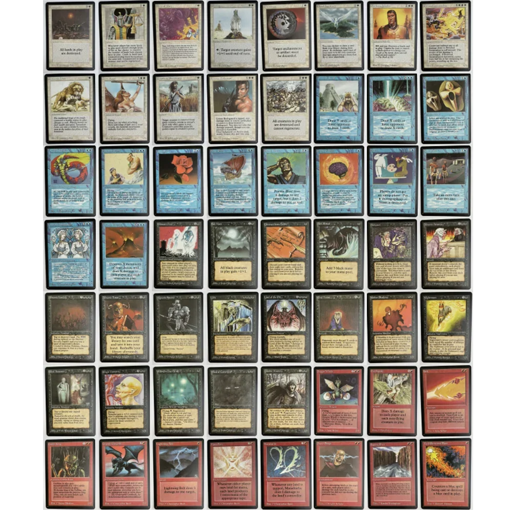 Ganze Reihe TCG-Karten für Heimspiel-Proxy: Magical Power 9 Beta Fetch Lands, VMA Dual, Schockländer, Der Eine Ring, Sammel-Sol Ring