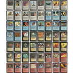 Ganze Reihe TCG-Karten für Heimspiel-Proxy: Magical Power 9 Beta Fetch Lands, VMA Dual, Schockländer, Der Eine Ring, Sammel-Sol Ring