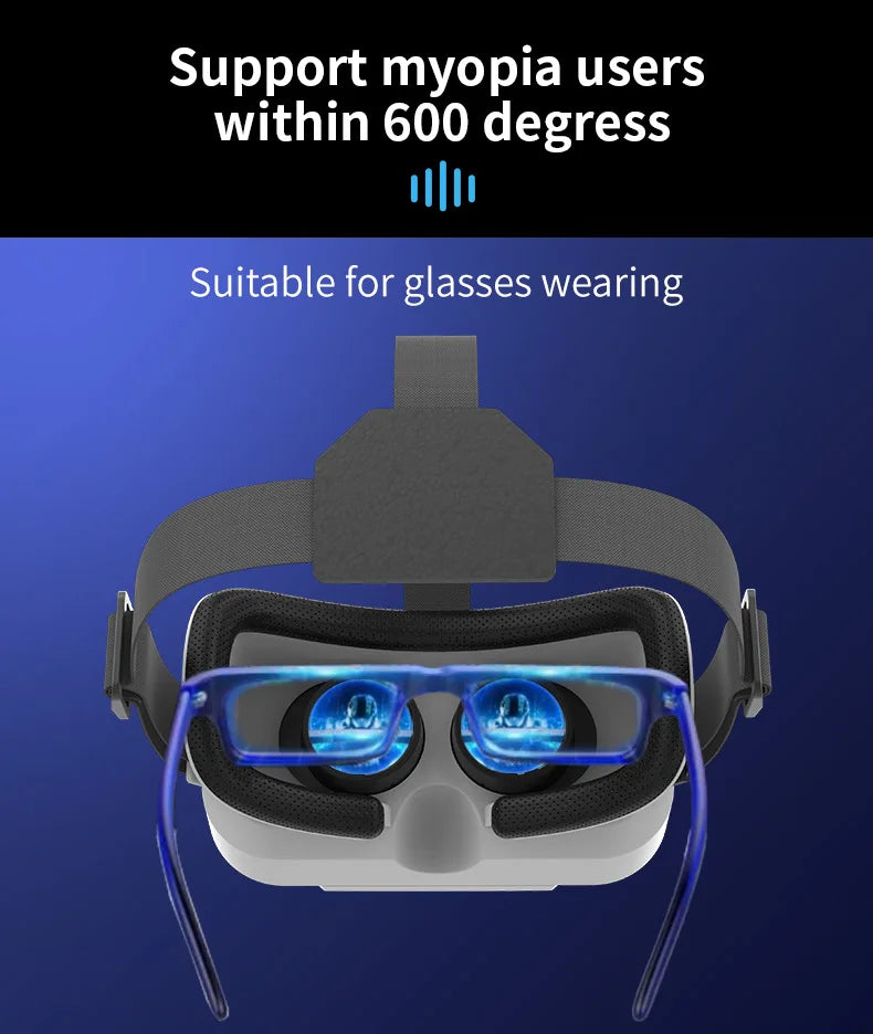 Shinecon Viar Virtual Reality VR Glasses Headset 3D Device Helmet Goggles Lenses For Smartphone Smart Phone Game Cell Mobile Set