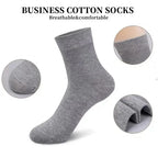 20 Stück/Los Herren Socken aus reiner Baumwolle Übergröße Einfarbig Freizeit Business Lange Socken Atmungsaktive Weiche Herrensocken EU39-48