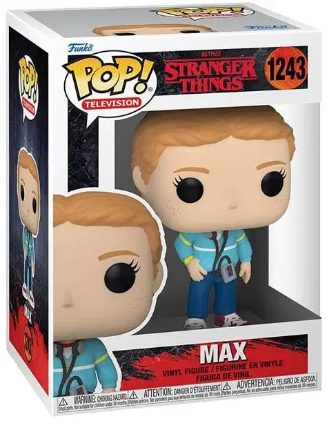Hot Sale FUNKO POP Stranger TELEVISION Anime Charakter Serie MAX #1243 FIGUR Action Sammelfiguren für Kinder