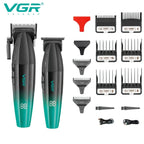 VGR Haarschneidemaschine Professionelle Haarschneidemaschine Gesichtsrasierer Friseurschere Barttrimmer Metalltrimmer für Herren V-003 V-906 V-308