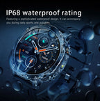 2026 Neue TANK Ultra 1400mAh Akku Militär Smartwatch 10ATM Wasserdicht Herzfrequenz Taktische LED Taschenlampe Herren Sportarmband