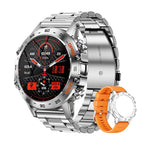 MEVADEN Steel 1,39 Zoll Herren Luxus-Smartwatch Bluetooth Anruf Sport-Fitness-Tracker Gesundheitsmonitor Smartwatch für Männer MD52