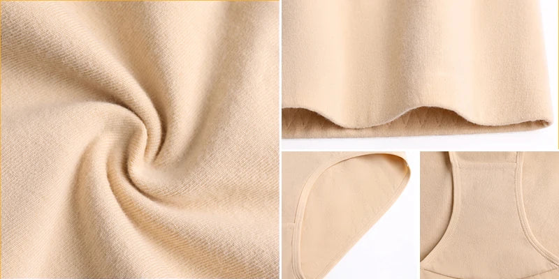 Molasus 5 Stück Damen Baumwollunterhosen Nahtlose Unterwäsche Hohe Taille Volle Abdeckung Damen Slips Set Atmungsaktive Unterhosen Übergröße