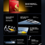 Globale Version POCO F8 Ultra Snapdragon 8 Elite Gen 5 Smartphone 6.9" 120Hz AMOLED Display 6500mAh 100W Akku Xiaomi Telefon