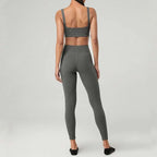 Nahtloses High-Waist Butt Lift Activewear Set Damen Sport Laufen Fitnessstudio Workout Sport Set Damen