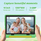 Kinder-Tablet 10 Zoll Android15 20GB RAM 64GB ROM 128GB erweiterbar 5000mAh 8-Core WiFi Bluetooth Kindergeschenk KIDOZ Kindersoftware