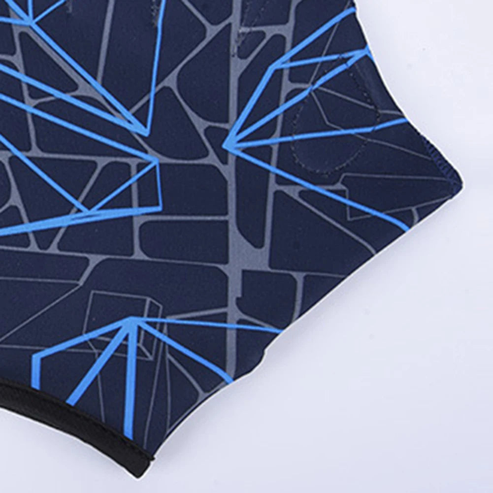 2x Schwimm-Handflossen Schwimmflossen Finger Schwimmhäute Damen Herren Paddel Wassersport Handschuhe fürs Schwimmtraining Schwimmhandschuhe