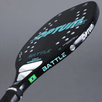 OPTUM BATTLE 12K Carbonfaser-Strandtennisschläger mit rauer Oberfläche und Abdeckungstasche