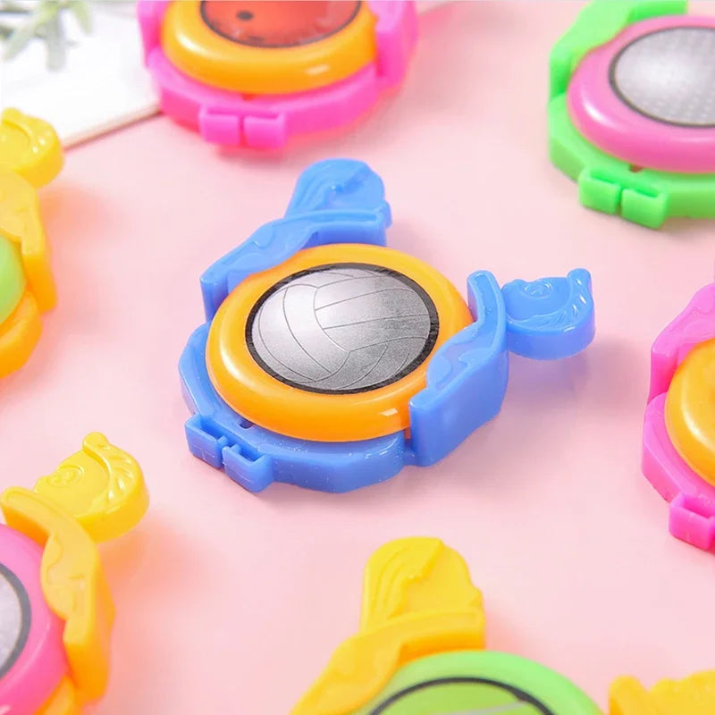 5/10 Stk. Mini Fliegende Untertasse Handheld UFO Katapult Spielzeug für Kinder Geburtstagsfeier Gastgeschenke Schulbrettspiel