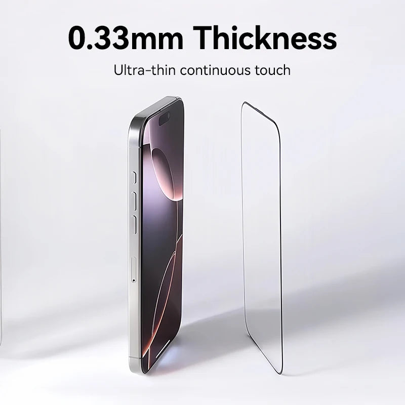 Joyroom 1/2/3 Stück für iPhone 17 Pro Max HD Glas Displayschutzfolie für iPhone 17/17Pro/17Air Vollbild-Schutzfolie aus gehärtetem Glas