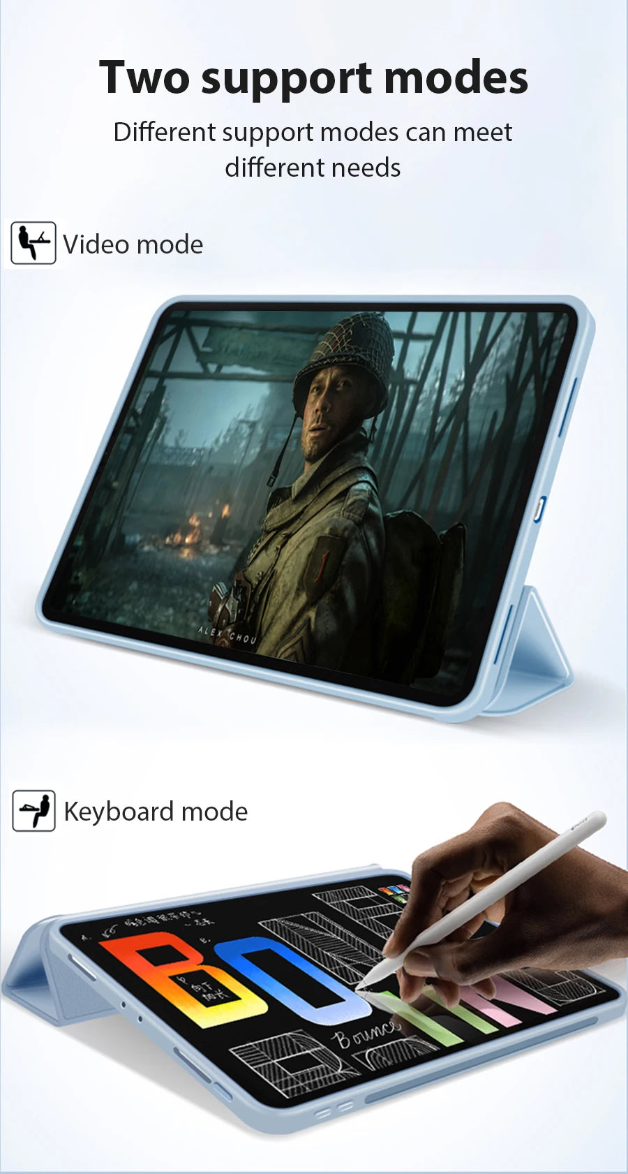 Hülle für iPad Pro 13 11. M5 M4 12.9 A16 10 9 8 9. 10. Generation für iPad Air 11 M2 M3 5 4 3 Mini 6 7 2025 Zubehör