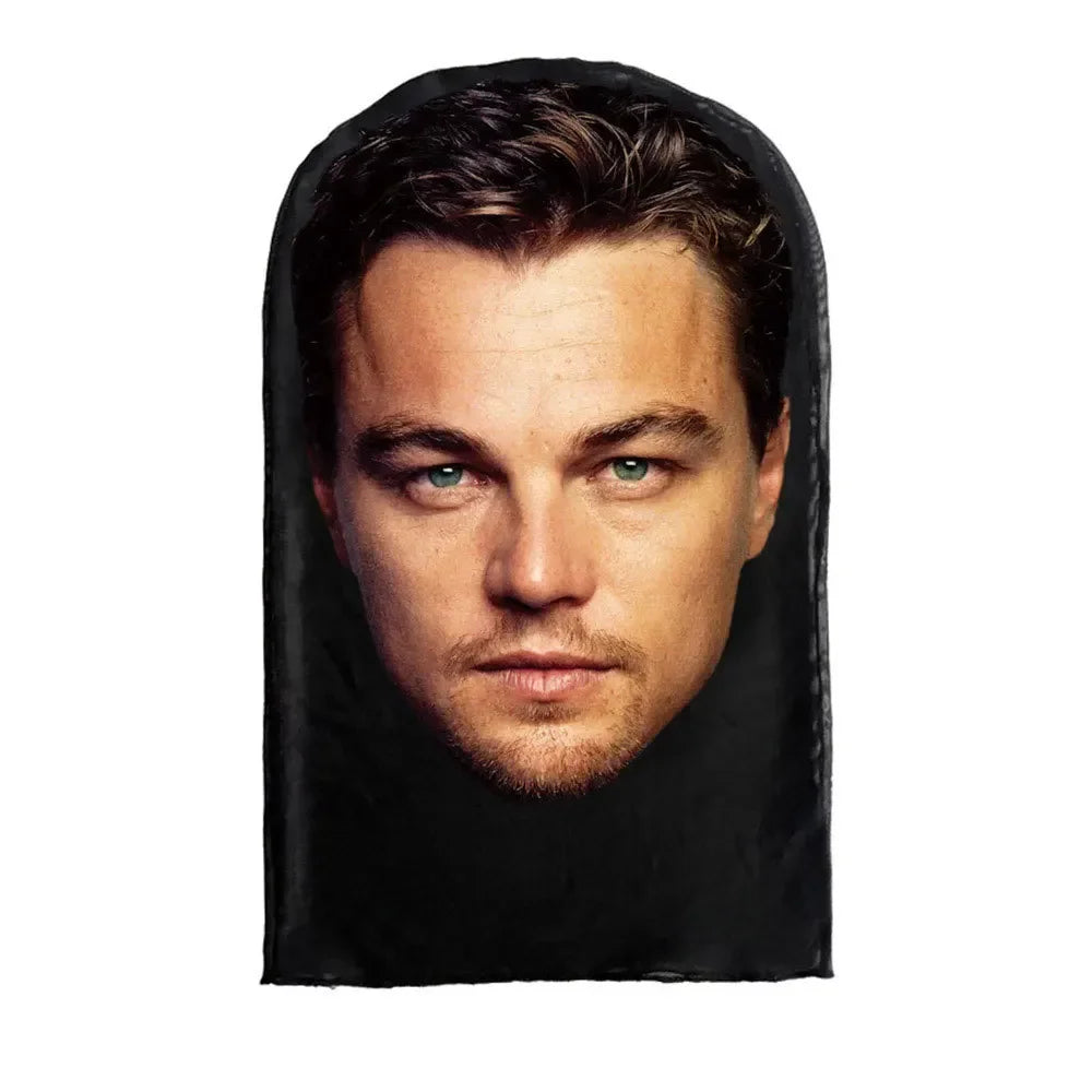 Cosplay 3D-gedruckte Kanye-Maske Stretch Mesh Vollgesichtsmaske Männer Frauen Rollenspiel Kopfbedeckung Halloween Maskerade Sturmhaube Kopfbedeckung