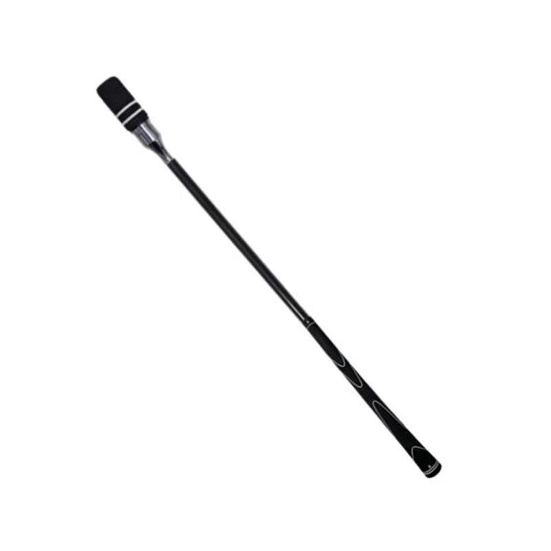 MO EYES Golfschwungtrainer Schwarz Indoor- und Outdoor-Übungsstick Handgriff HGB031