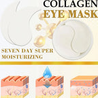 Kollagen-Augenmaske, tief feuchtigkeitsspendend, strafft die Haut um die Augen, Augenpflege, Anti-Aging-Hautpflege, verjüngt die Haut