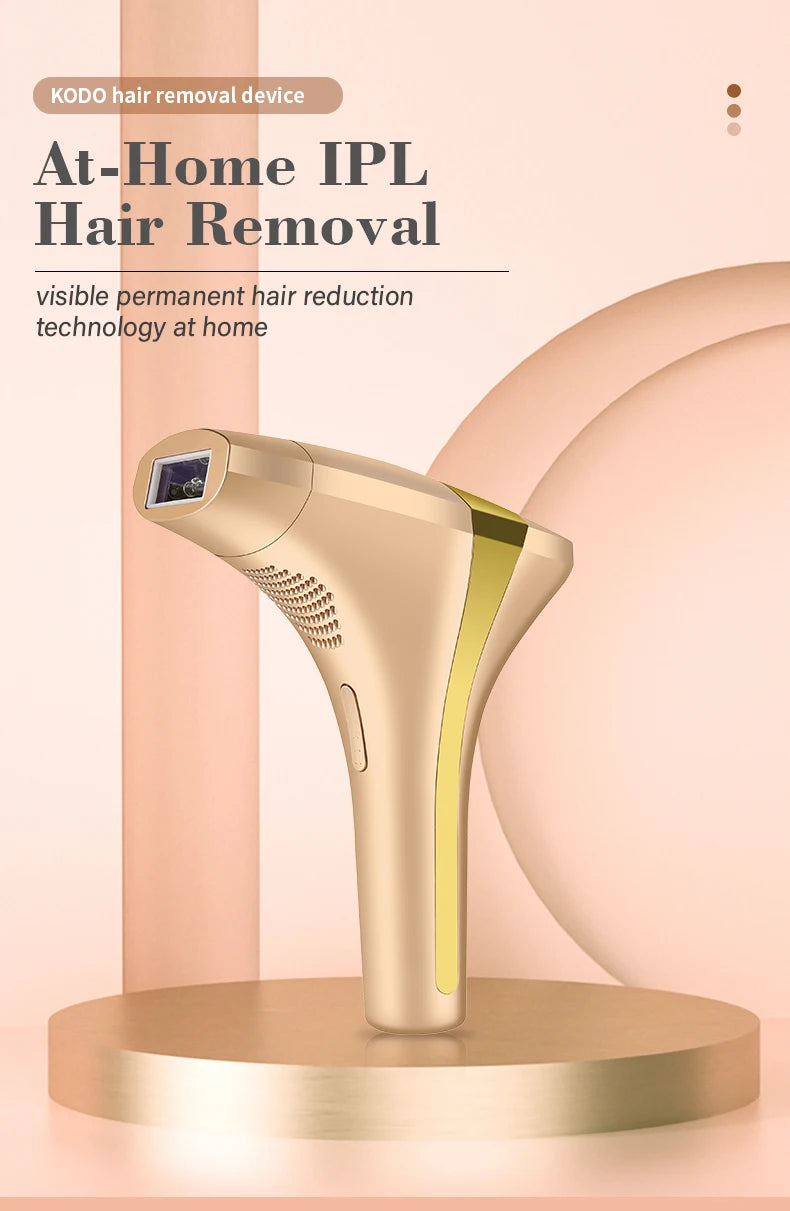 KODO 2026 High-End Personalisierung Eis Laser Haarentfernung Laser Epilierer Permanent IPL Schmerzloser Fotoepilierer 4 in 1 für Gesicht und Körper