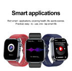 Neue Gesundheitsuhr Harnsäure Blutdruck Blutsauerstoff Körperanalyse Körperfett Smartwatch EKG+PPG Bluetooth Anruf Uhr Frauen Männer