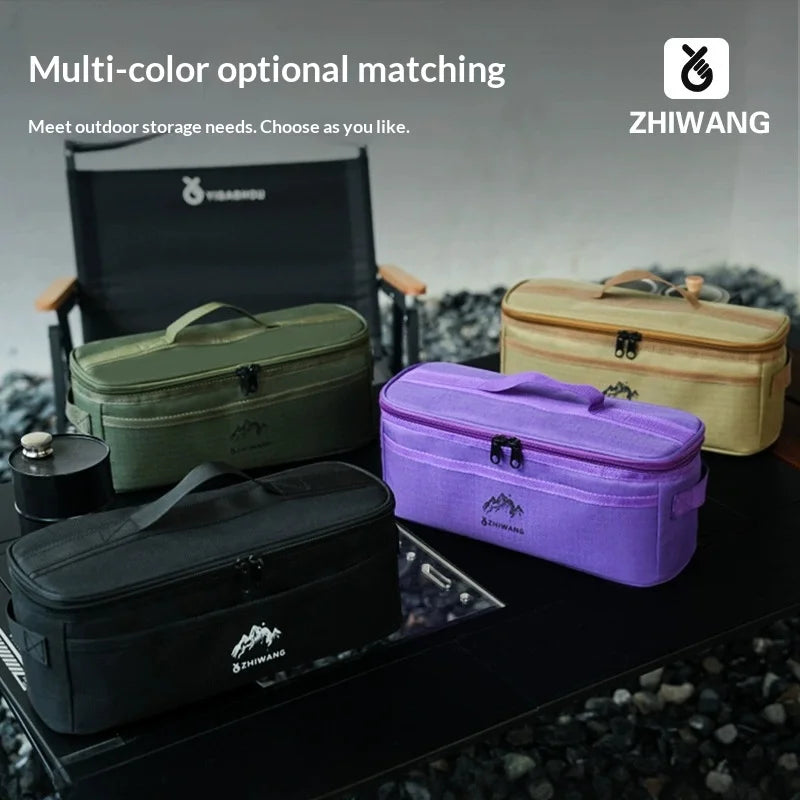 30-42L Tactical Camping Storage Bag - Insulated Folding Box for Picnic, Tableware & Field Equipment Waterproof