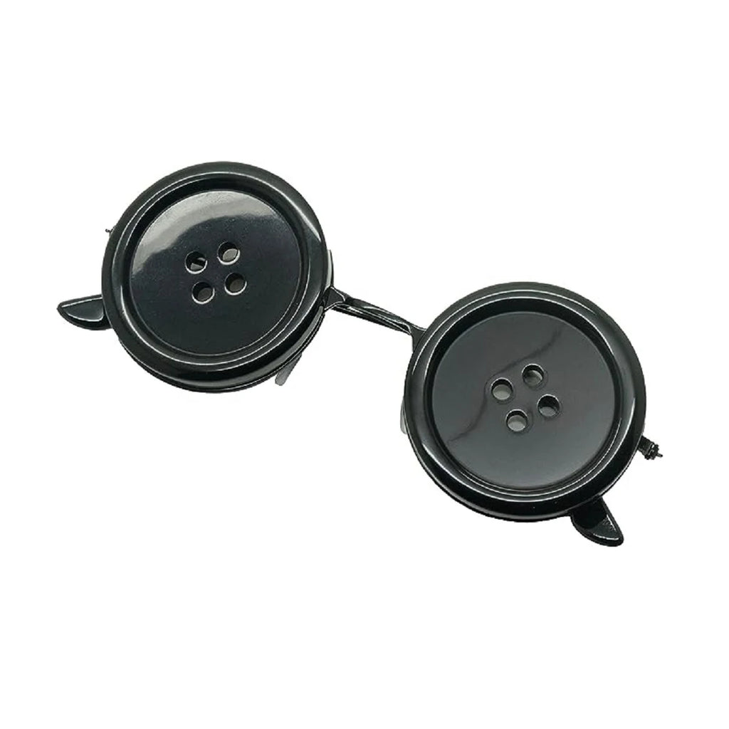 1PC/2PC Coraline Knöpfe Augen Brille Halloween Cosplay Brillen Requisiten Neuheit Lustige Brillen für Other Mother Kostüm Zubehör