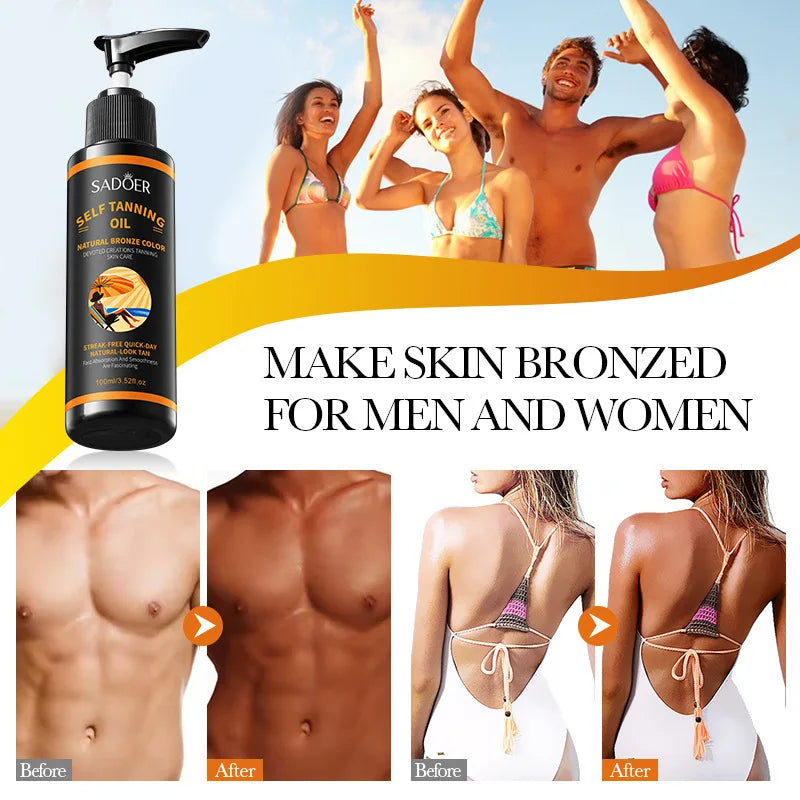 100ml Bräunungsspray: Leichte Textur, feuchtigkeitsspendend, schöner schwarzer Farbton, für einen wilderen und selbstbewussteren Look. Große Kapazität, schönes Bräunungsergebnis, streifenfrei, schnell trocknend, kein Bräunungseffekt.