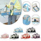 5-teiliges Set große Wickeltasche für Mütter, Reisetasche, Kinderwagen-Organizer, Babywindeltasche, Mummy Maternity Wickeltasche für Neugeborenen-Zubehör