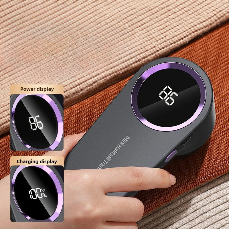 Fusselentferner für Kleidung, USB-elektrisch, wiederaufladbar, tragbarer Haarbällchen-Trimmer, Pullover-Rasierer, Fusselentfernungsgerät Hauptbild