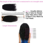 Pixie Locken Echthaar Weave Bundle mit Verschluss Brazilian Echthaar Weave Extensions 100% Echthaar Tressen HD Lace Verschluss
