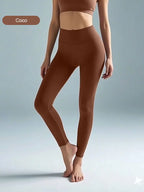 Sommerschlussverkauf High-Waist Yoga-Hose – 4-Wege-Stretch schnelltrocknende Leggings für Laufen Radfahren Fitnessstudio-Training