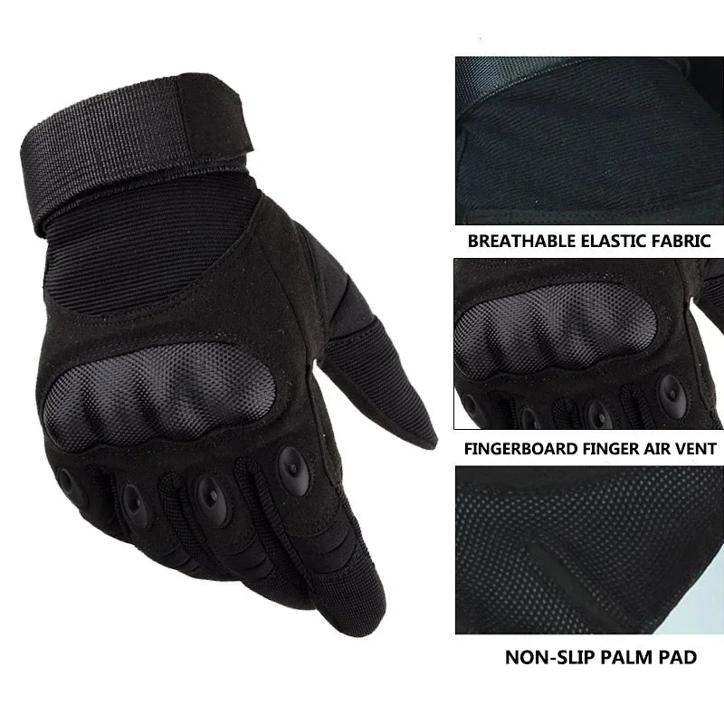 Jagd, Camping und Wandern, Paintball, Schießen, Reiten, Taktische Handschuhe, Fahrradhandschuhe, Ski-Vollfinger-Motorradhandschuhe