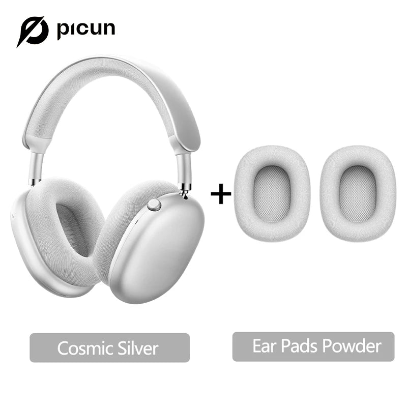 Picun F8MAX ANC Kabellose Kopfhörer 59dB Hybrid Active Noise Cancelling Spatial Audio Earphone Bluetooth 6.0 Over-Ear Headset 180H