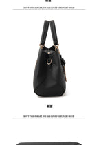 Neue koreanische Version trendige Herbst- und Winter-Schleifen-Damenhandtasche tragbare Umhängetasche Killer Bag Muttertasche großes Fassungsvermögen