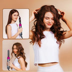 Multi Functional 5-In-1 Hair Dryer Hot Air Comb Curling Iron Dyso Air Bag Hairdresser Styling Tool Straightener Festival Gift