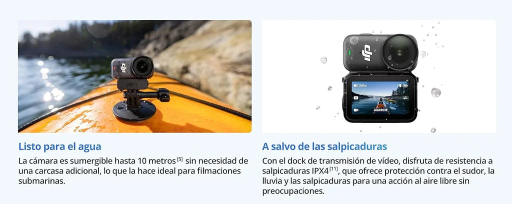 DJI OSMO NANO Leichte Sport-Action-Videokameras 1/1,3″-Sensor 143° Weitwinkel Tragbare Kamera für Radfahren, Laufen, Vlogging