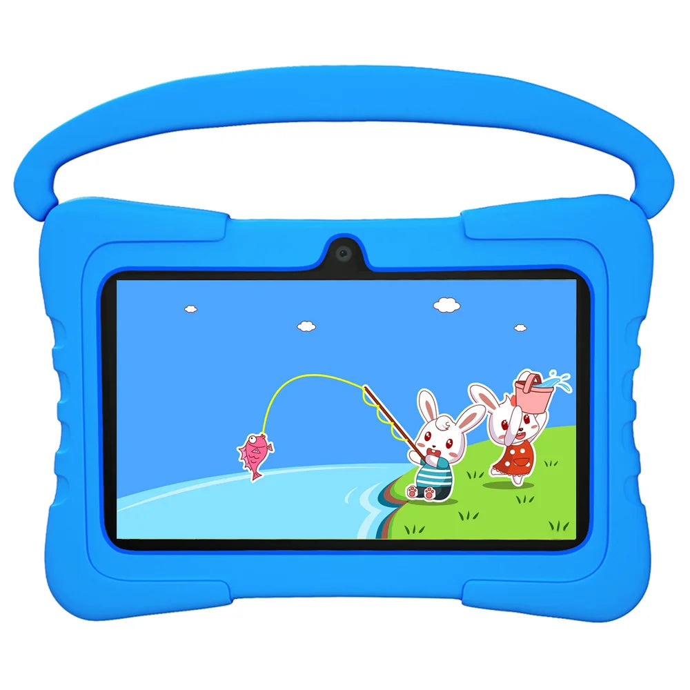Neue 5G WiFi 7 Zoll Kinder Tablets Android 13 Quad Core 4GB RAM 64GB ROM 4000mAh Bluetooth Kinder Geschenk Kids Software Tablet Pc