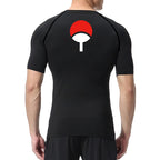 Grafische Kompressionsshirts für Herren, athletisch, schnell trocknend, Rash Guard, dehnbar, Baselayer, Unterhemden, Fitnessstudio, Workout, Lauf-T-Shirt-Oberteile