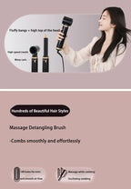 5-in-1 Warmluftbürste Heißluftkamm-Set Professioneller Lockenstab Haarglätter Styling-Tool für professionelle Haartrockner