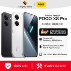 Globale Version POCO X8 Pro Dimensity 8500-Ultra Prozessor Smartphone 6,59" 1,5K 120Hz Display 6500mAh(typ) 100W HyperCharge