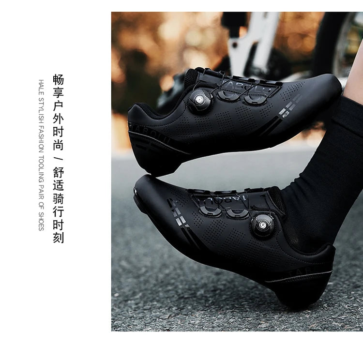 Fahrradschuhe aktualisiertes Modell MTB Fahrrad Herren Rennen Wettkampf selbstsichernd Speed Fahrrad Sportschuhe Damen Spd Cleats Radschuhe